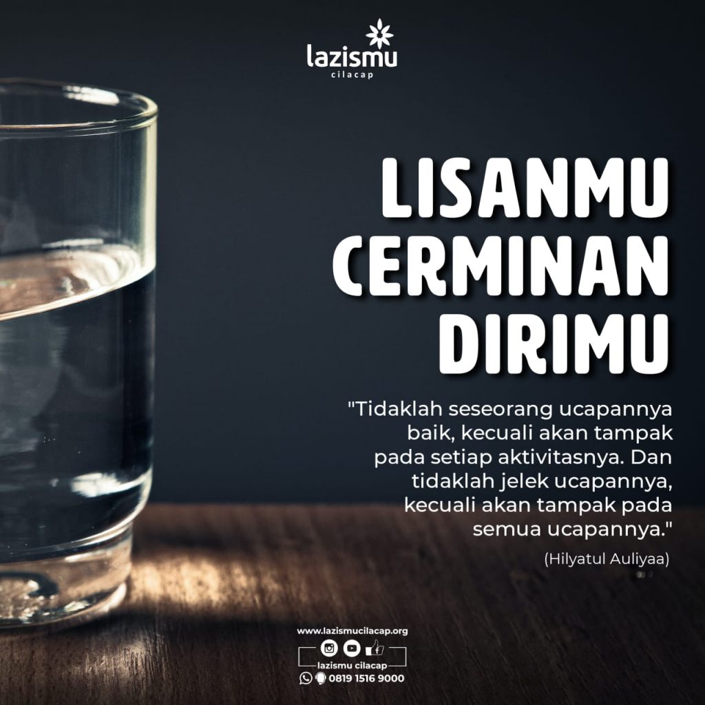 Lisanmu Cerminan Dirimu