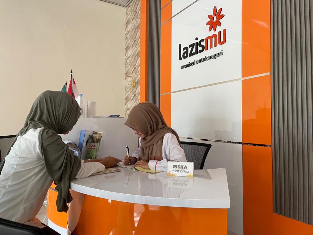 cara membayar zakat Lazismu Cilacap