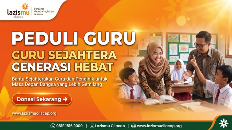 peduli guru campaign